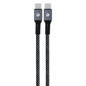 Cable magnético USB-C - USB-C negro