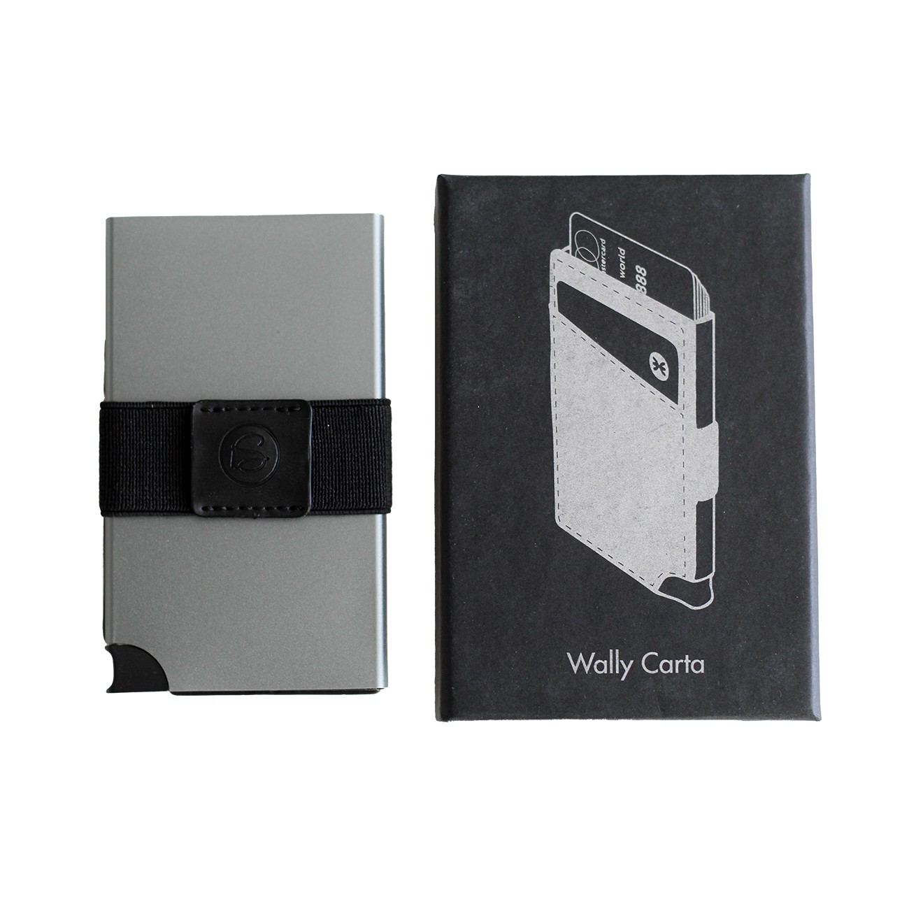 Tarjetero Wally Carta Vegan con caja