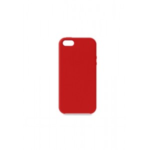 Funda en Silicona Roja para iPhone 5, 5s y SE