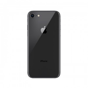 iPhone 8 Negro detrás