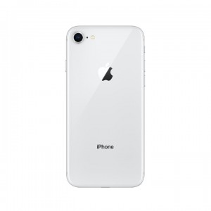 iPhone 8 plata detrás
