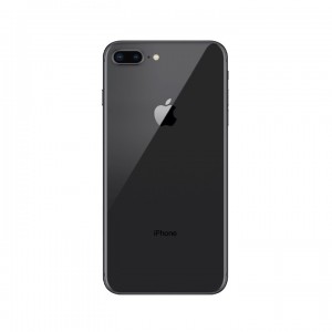 iPhone 8 Plus Negro detrás