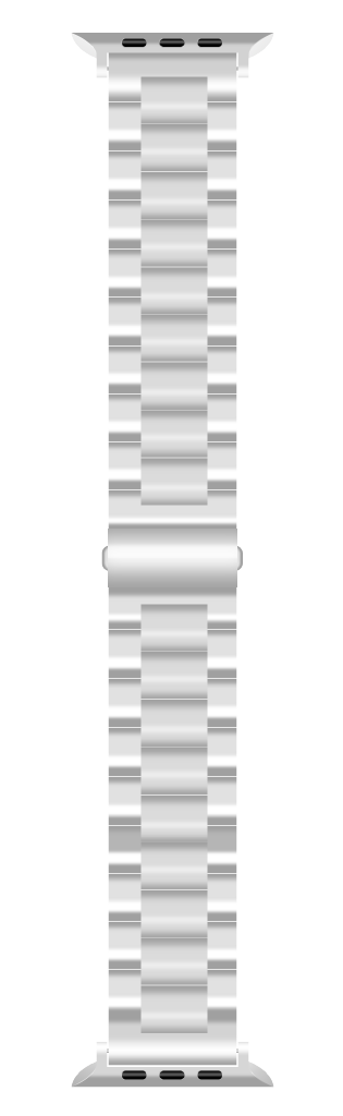 Correa Metálica Apple Watch 42/44/45mm Plata