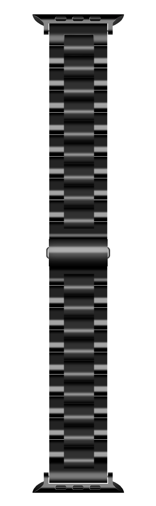 Correa Metálica Apple Watch 38/40/41mm Negro