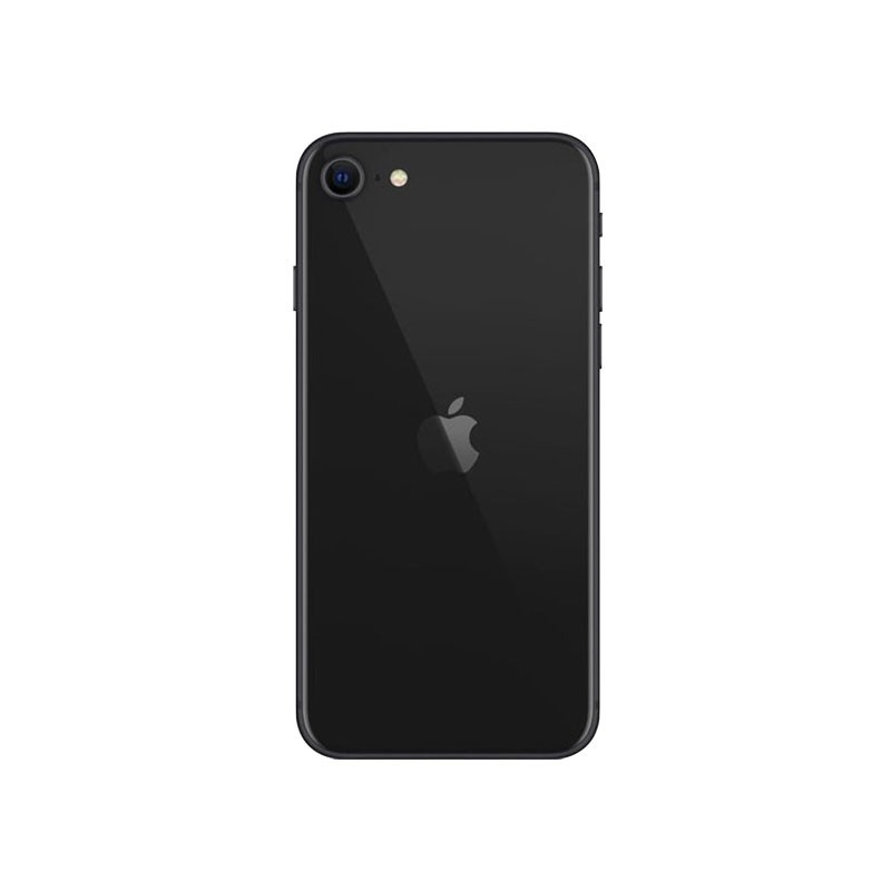 iPhone SE 2020 Negro detrás