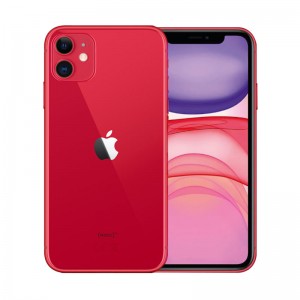 iPhone 11 Rojo frente y detrás