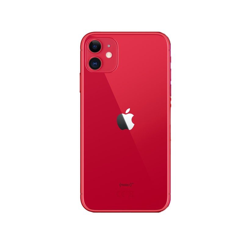 iPhone 11 Rojo detrás iPhone 11 Rojo detrás