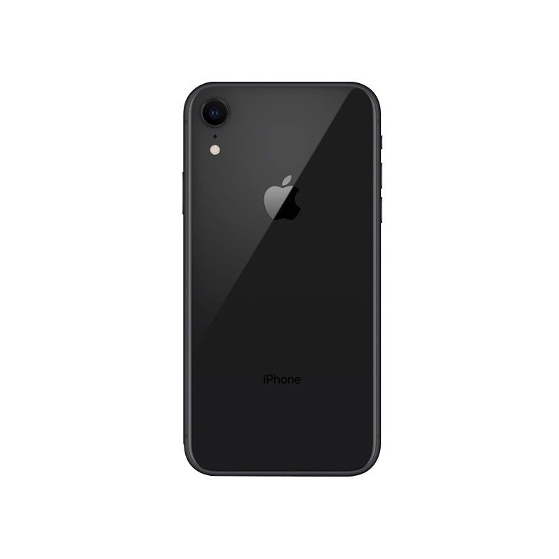 iPhone XR Negro detrás