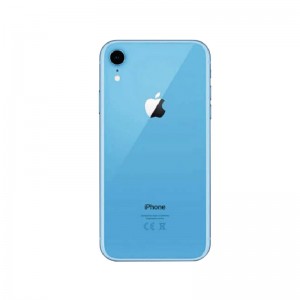 iPhone XR Azul detrás