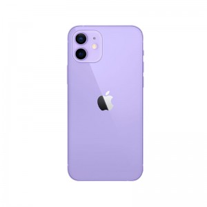 iPhone 12 Mini Púrpura detrás