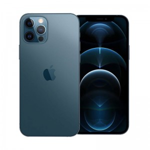 iPhone 12 Pro Max Azul frente y detrás