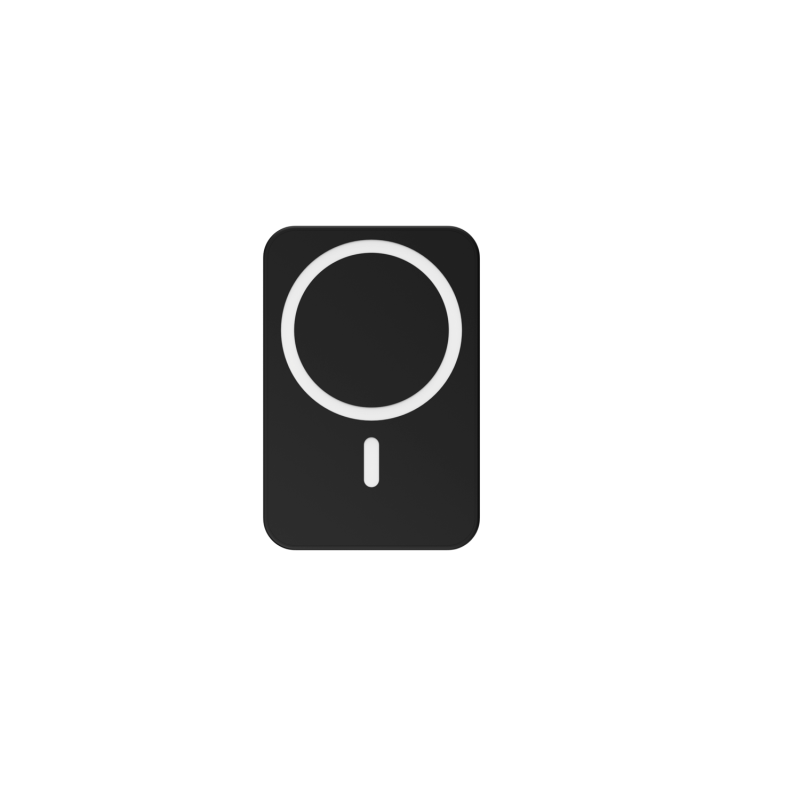 Powerbank MagSafe Negro frente Powerbank MagSafe Negro frente