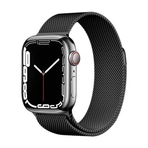 Pulsera Milanese Loop Negra con Apple Watch