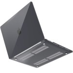 Funda MacBook Negra Transparente