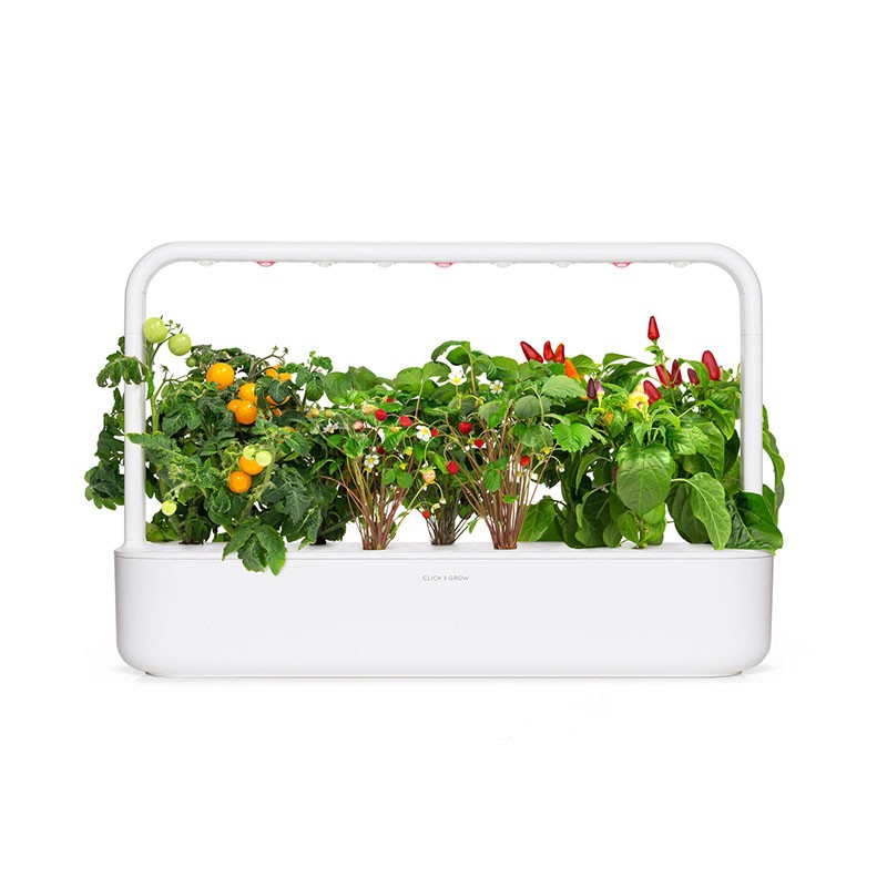 Mezcla de Frutas y Verduras Click and Grow en un Smart Garden
