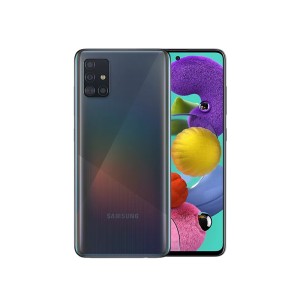 Samsung A51 Negro Frente y Detrás