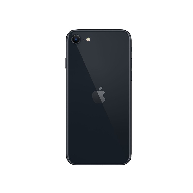 iPhone SE 2022 Negro detrás