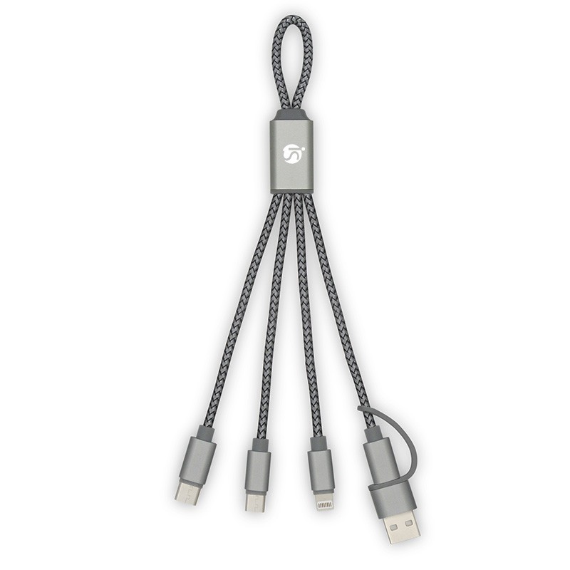 Cable USB 4 en 1 de 18cm Cable USB 4 en 1 de 18cm