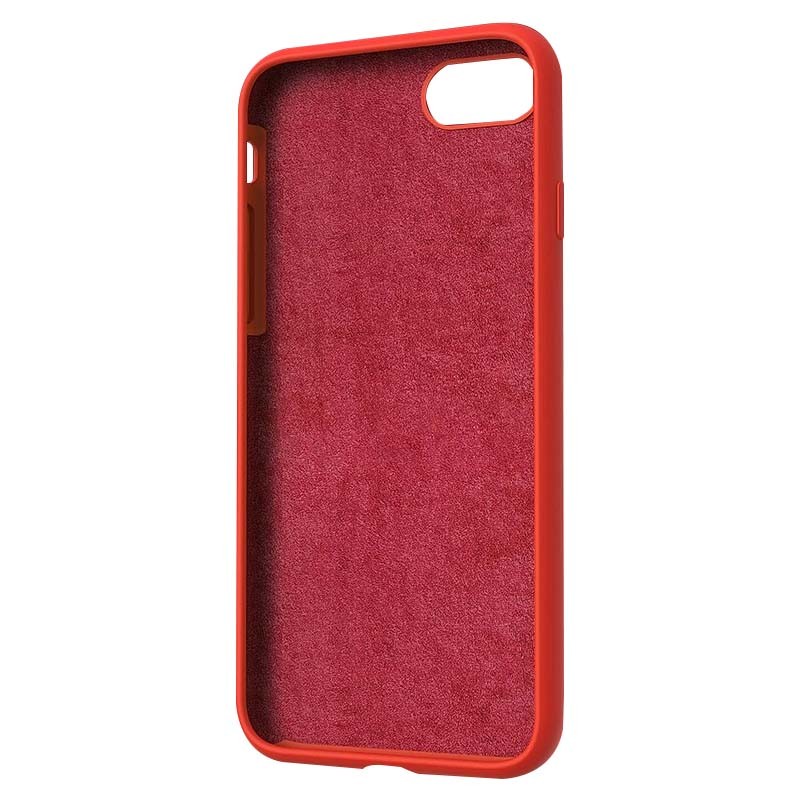 Funda en Silicona Líquida Magsafe iPhone 8 Plus Rojo